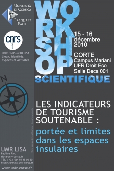 Indicators of sustainable tourism: scope and limitations in islands